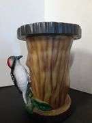 Gemmy Animated Woodpecker and Goldfinch