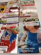 Assorted Sewing / Crochet Books & Magazines and Singer Buttonholer and Zig Zag Machine