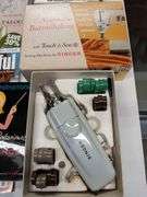 Assorted Sewing / Crochet Books & Magazines and Singer Buttonholer and Zig Zag Machine