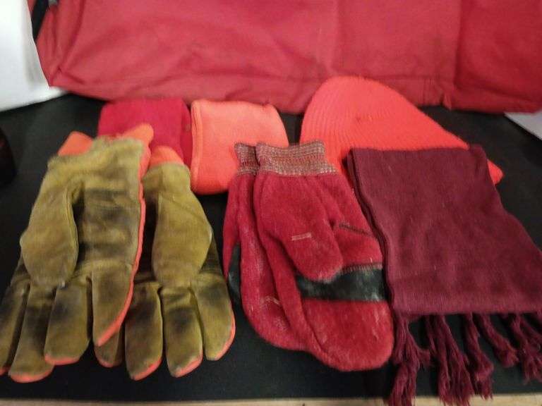 Ear Warmers, Gloves & Dale Earnhardt Duffle Bag
