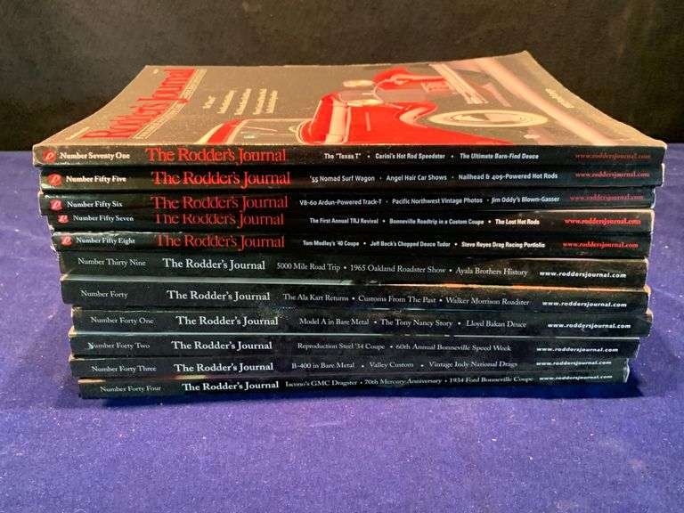 (11) Issues of Rodder's Journal Magazine