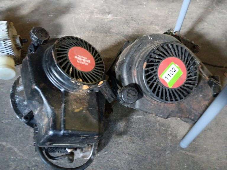 (2) Super Pull-Lite Starter Motors