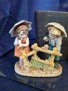 Planter, Candle Holders, Bunny Figure, and More