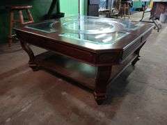 Coffee Table w/ Glass Top
