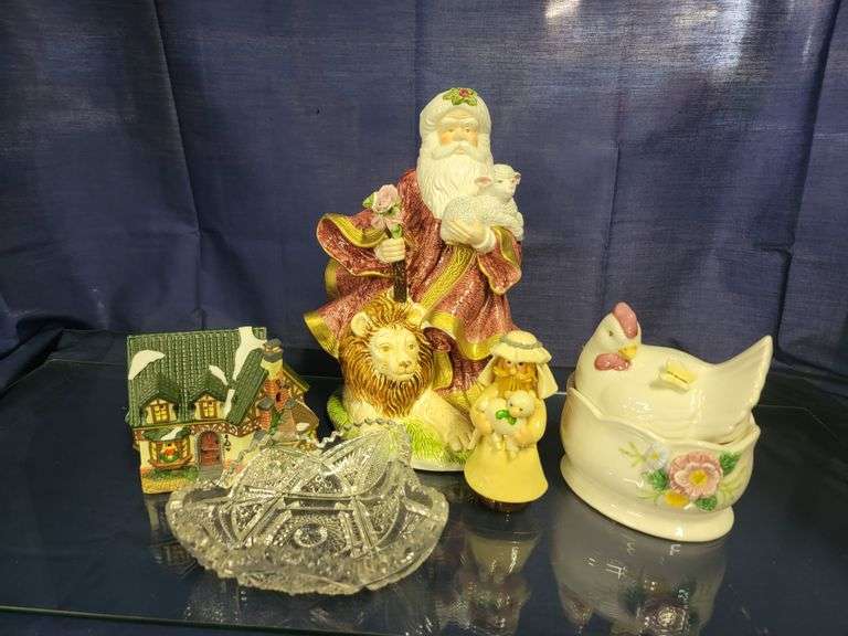 Lenox Hen Trinket Dish, Cosmos Musical Santa, and More