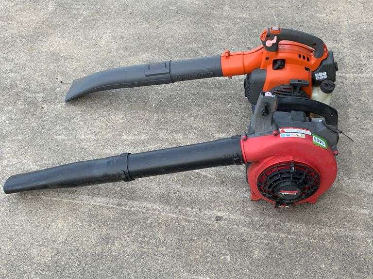 Kawasaki and Husqvarna Gas Blowers