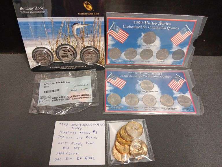 Assortment of Uncirculated Coins
