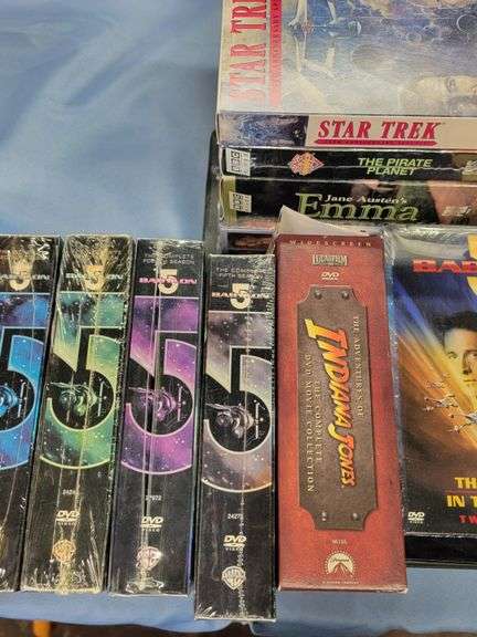 Assorted DVD and VHS