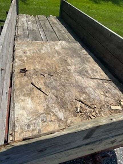 4'7" X12' Homemade Trailer (No Title)