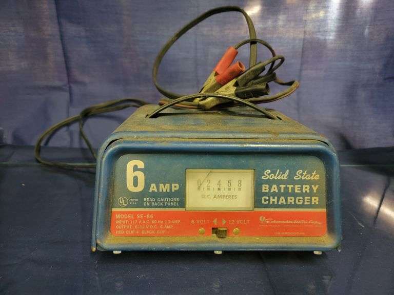 6amp Solid State Battery Charger