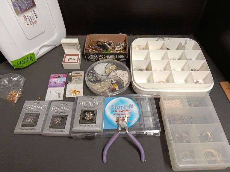 Assorted Jewelry Crafting Lot