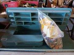 (2) Vintage German Grocery Store Doll Houses with Accessories