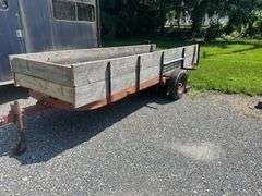 4'7" X12' Homemade Trailer (No Title)