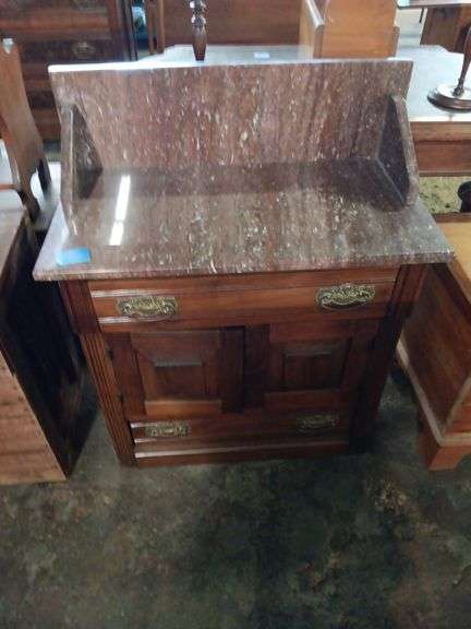 Marble Top Wash Stand