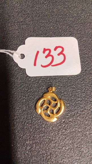 St. Brendan Pendant Marked 1/20 14k G.F 2.25g