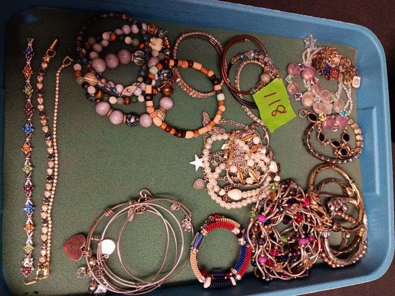 Assorted Costume Jewelry Bracelets