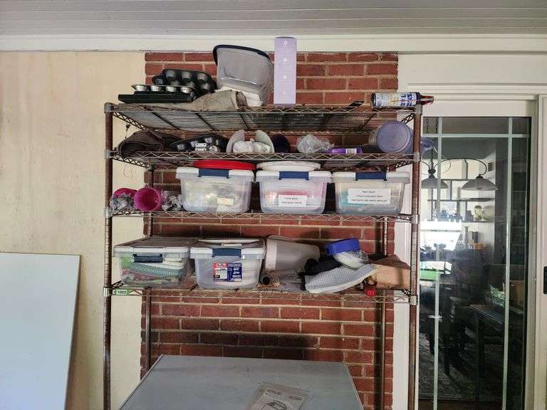 Shelf and Contents to Include: