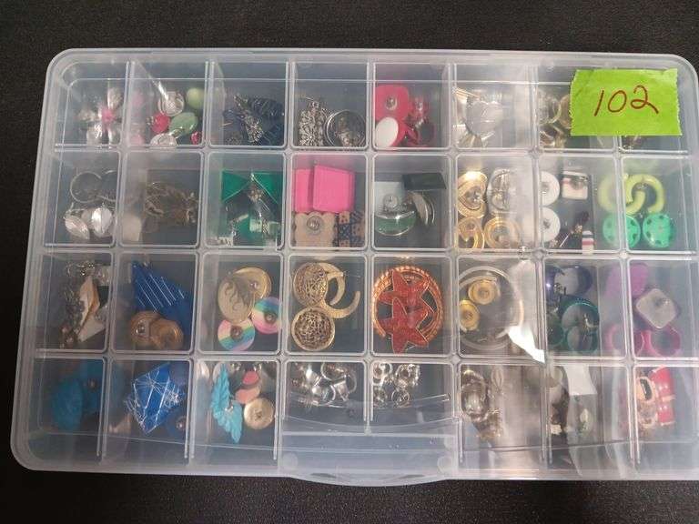 Large Assortment of Fashion Earrings