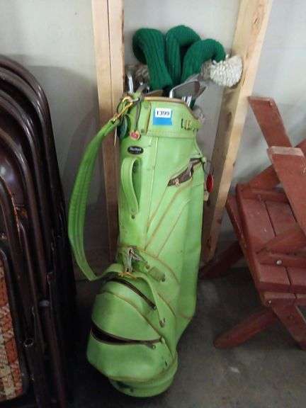 MacGregor Golf Bag & Spaulding Golf Clubs