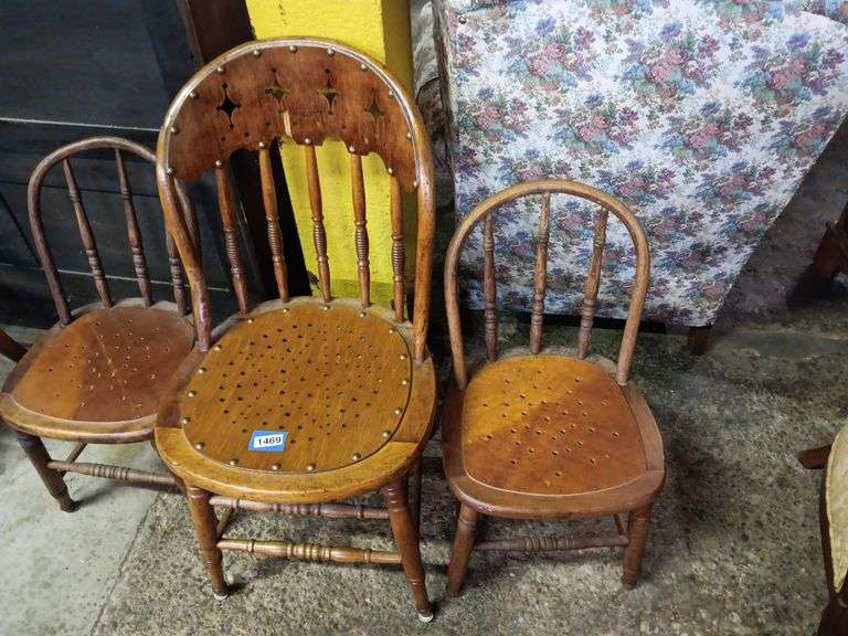 Side Chair & (2) Childs Side Chairs