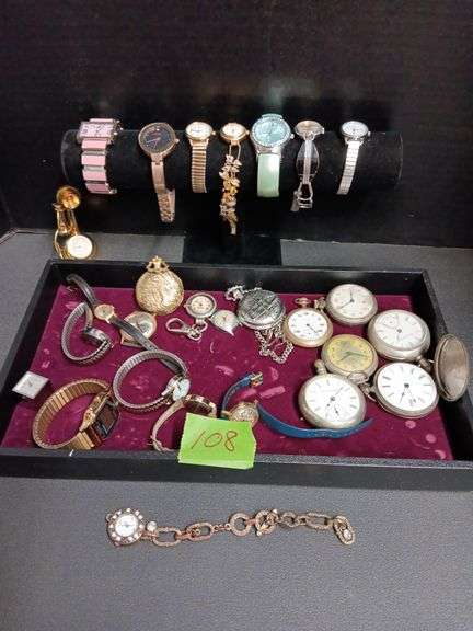 Assortment of Fashion Watches & Pocket Watches