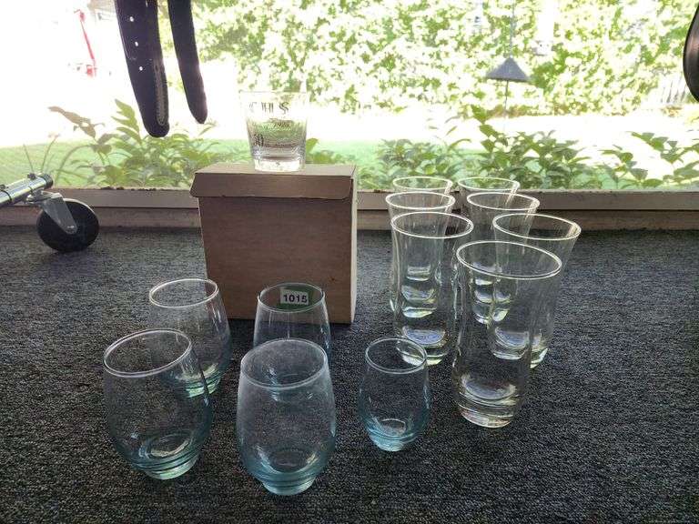 Drinking Glasses and CHS c/o 1925 50th Anniversary Tumblers