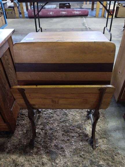 Antique School Desk