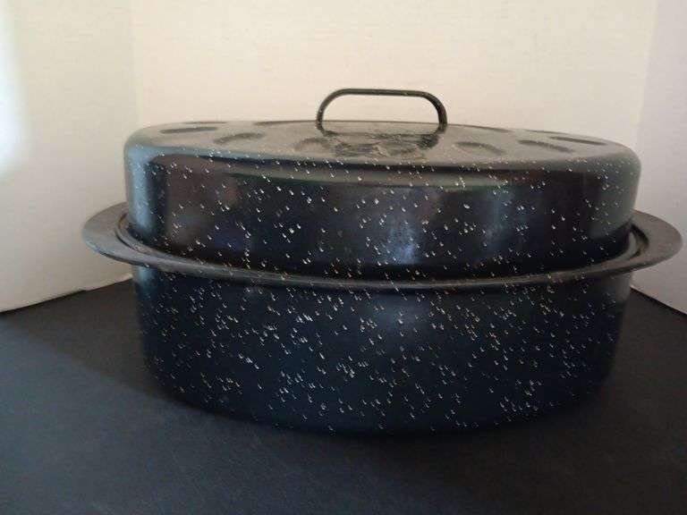 Enamel Roaster w/ Lid