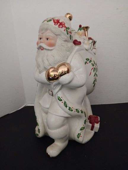 Lenox Holiday Santa Claus Cookie jar