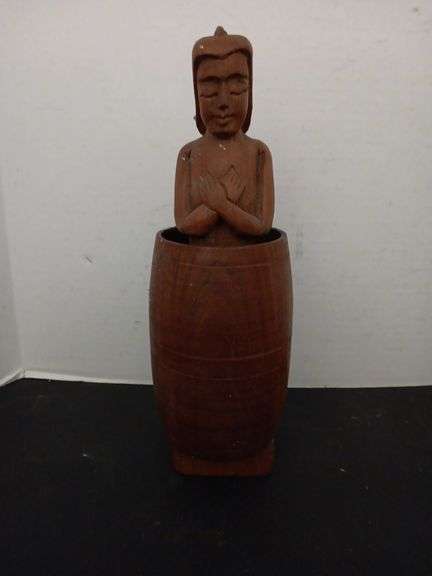 Carved Wood Figurine