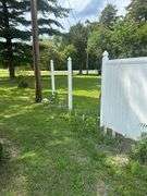 (2) 6'X6' Vinyl Fence Panels w/poles (must be removed by buyer)
