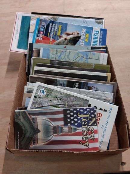 Assorted State Road Maps