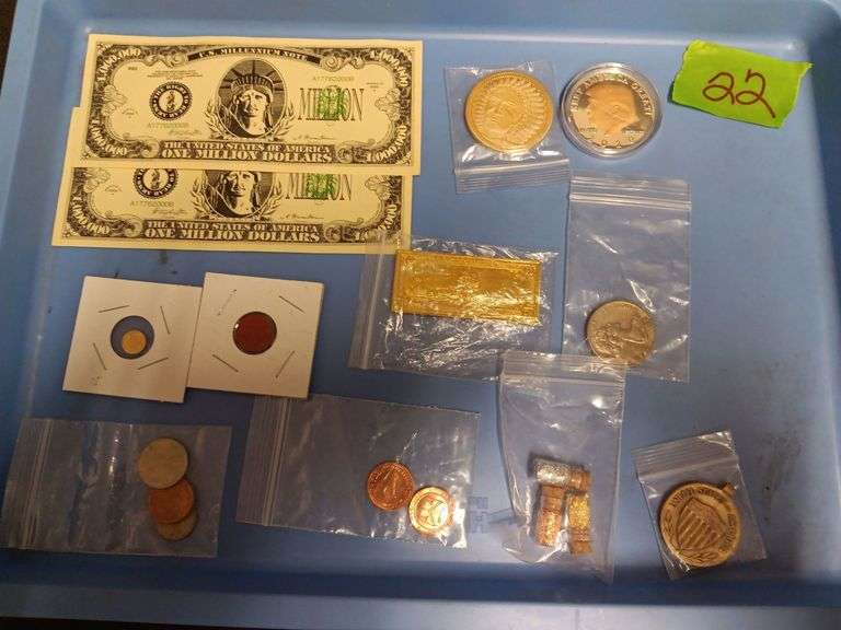 Assortment of Tokens