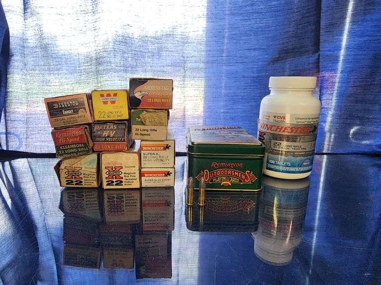 Large Assortment of .22 Caliber Bullets (Partial Boxes)