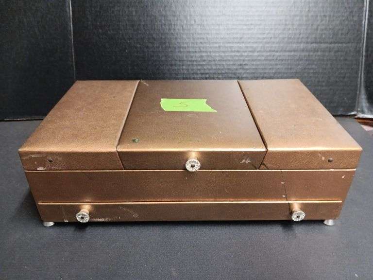 Vintage Jewelry Box w/Contents