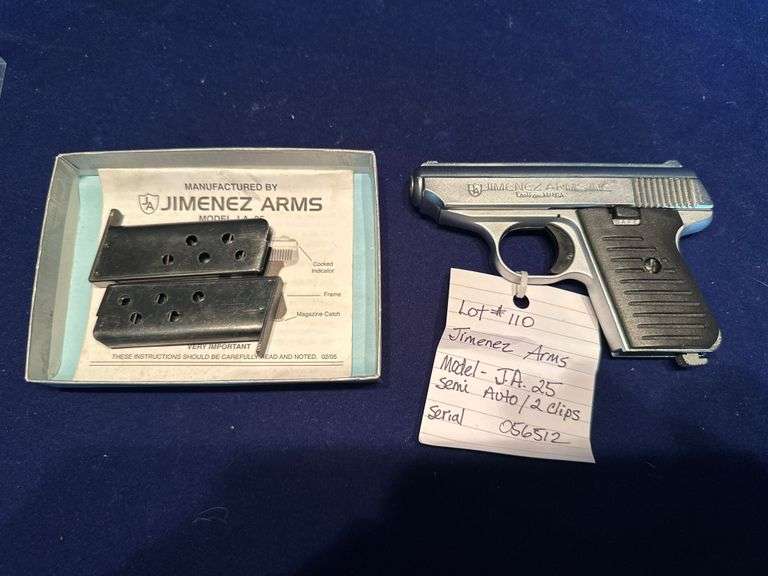 Jimenez Arms 25 Auto Pistol