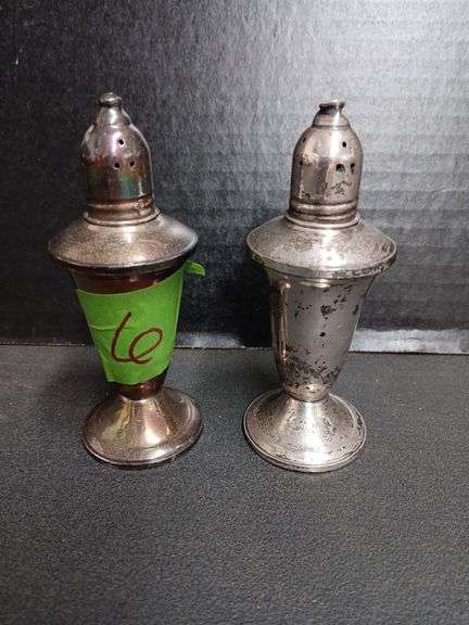 Salt & Pepper Sterling Shakers