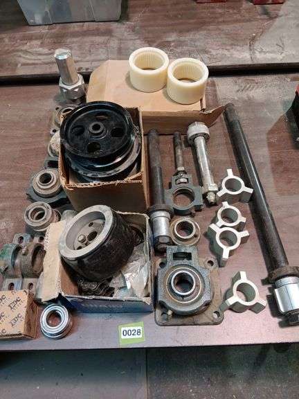 Assorted Spacers, Pulleys & Misc. Items