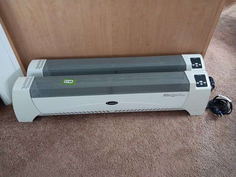 (2) Lasko Electric Heaters