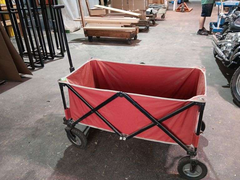 Folding Canvas Cart