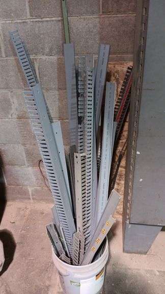 Large Assortment of Plastic Wire Ducts & Raceways