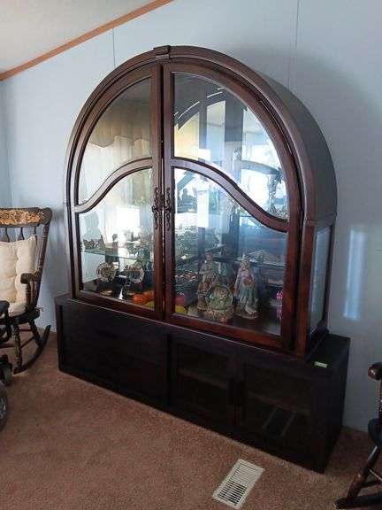 Lighted Curio Cabinet