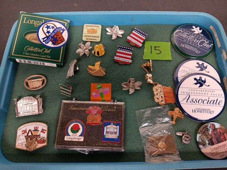 Collection of Longaberger Pins