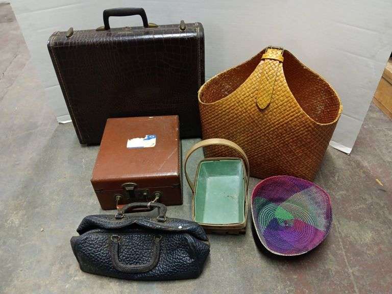 Vintage Dr. House Call Bag, Samsonite Luggage, Vintage Cosmetics Case, and More