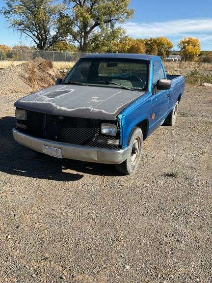 1991 Blue Chevy 1500 Cheyenne