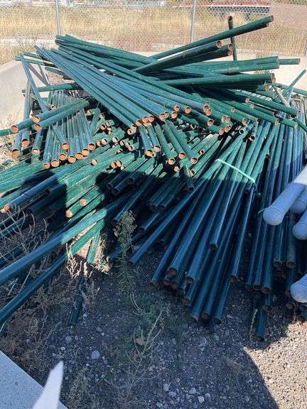 100s of Green posts, 1 7/8 x 9’ 8” long
