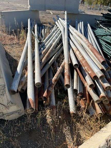 45 + or - 3 1/2” x 18’ Galvanized Posts