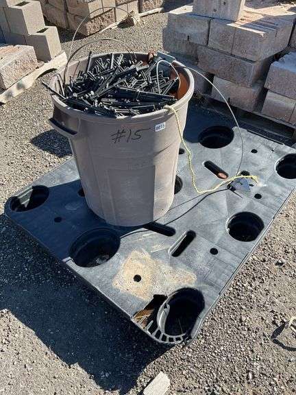 Spikes to Hold Blocks Together