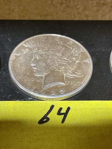 1922 Peace Silver Dollar