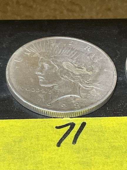1923 Peace Silver Dollar